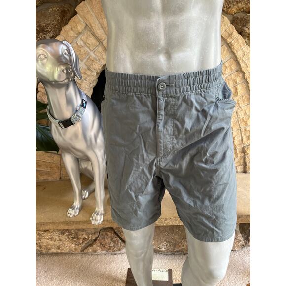 Patagonia Gray Cotton Nylon Shorts Men's Size XXL - Picture 4 of 6